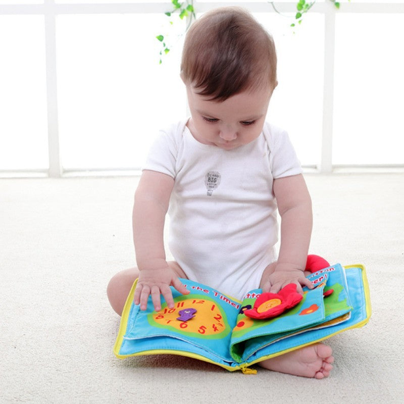 My First Quiet Book | Baby Multi-Functional Soft Cloth Books