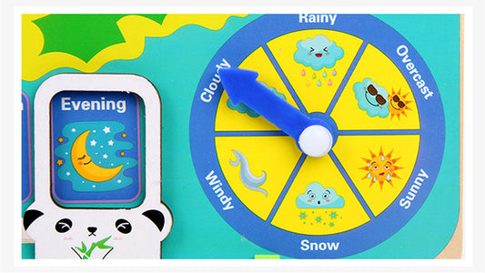 Baby Weather Season Calendar Clock Time