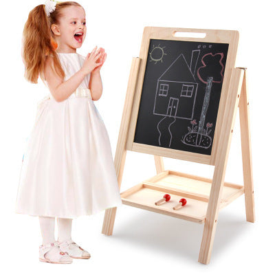 Wooden Double-Sided Writing board for Kids