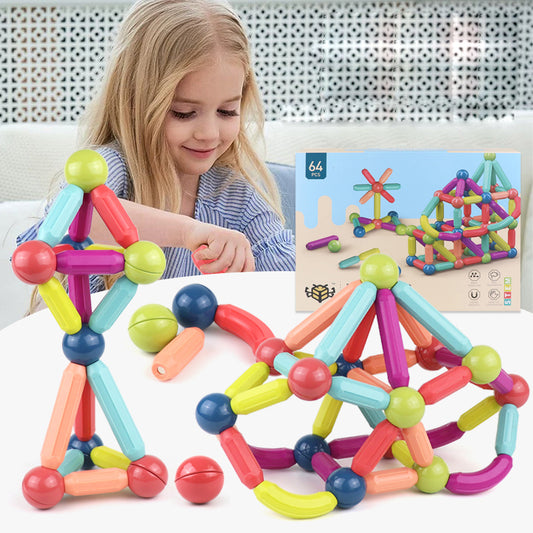 DIY Magnetic Stick Building Blocks Game Set