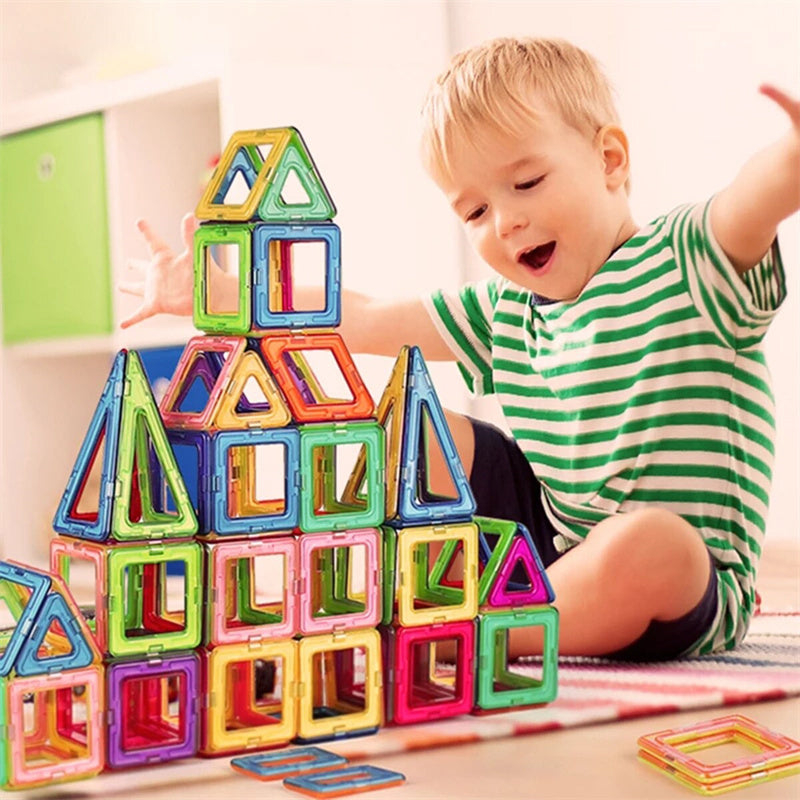 Magnetic Building Blocks DIY Magnets Toys For Kids