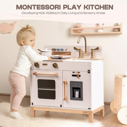 Pretend Play Kitchen Cooking DIY Toy Set