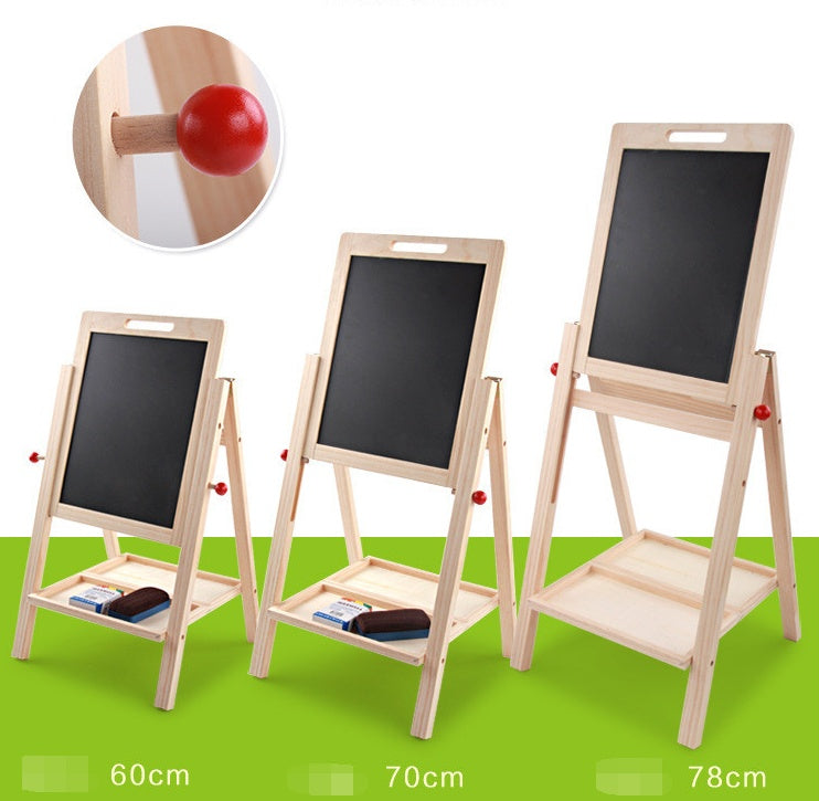 Wooden Double-Sided Writing board for Kids