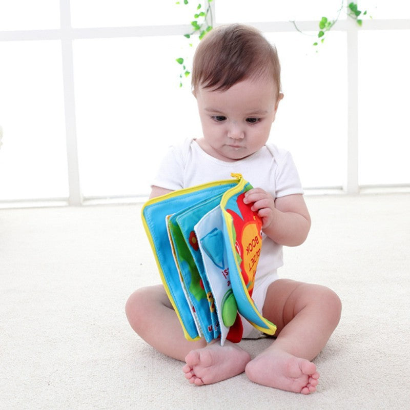 My First Quiet Book | Baby Multi-Functional Soft Cloth Books