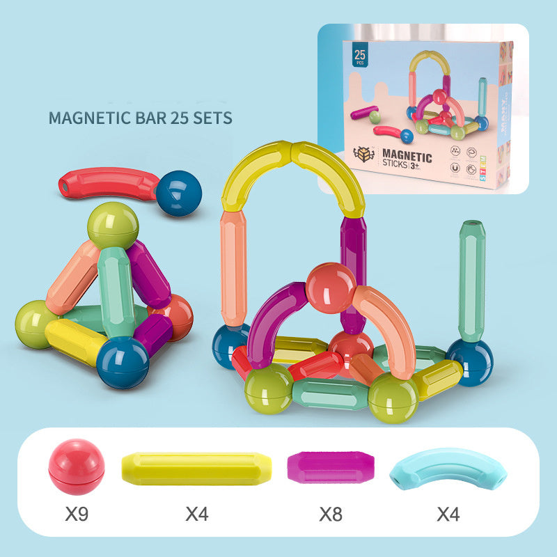 DIY Magnetic Stick Building Blocks Game Set