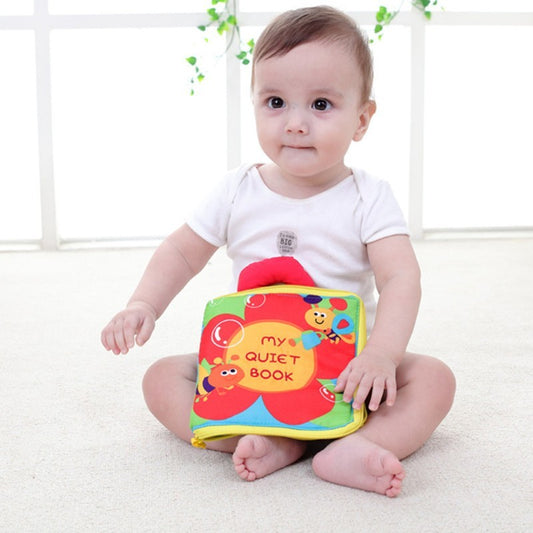 My First Quiet Book | Baby Multi-Functional Soft Cloth Books