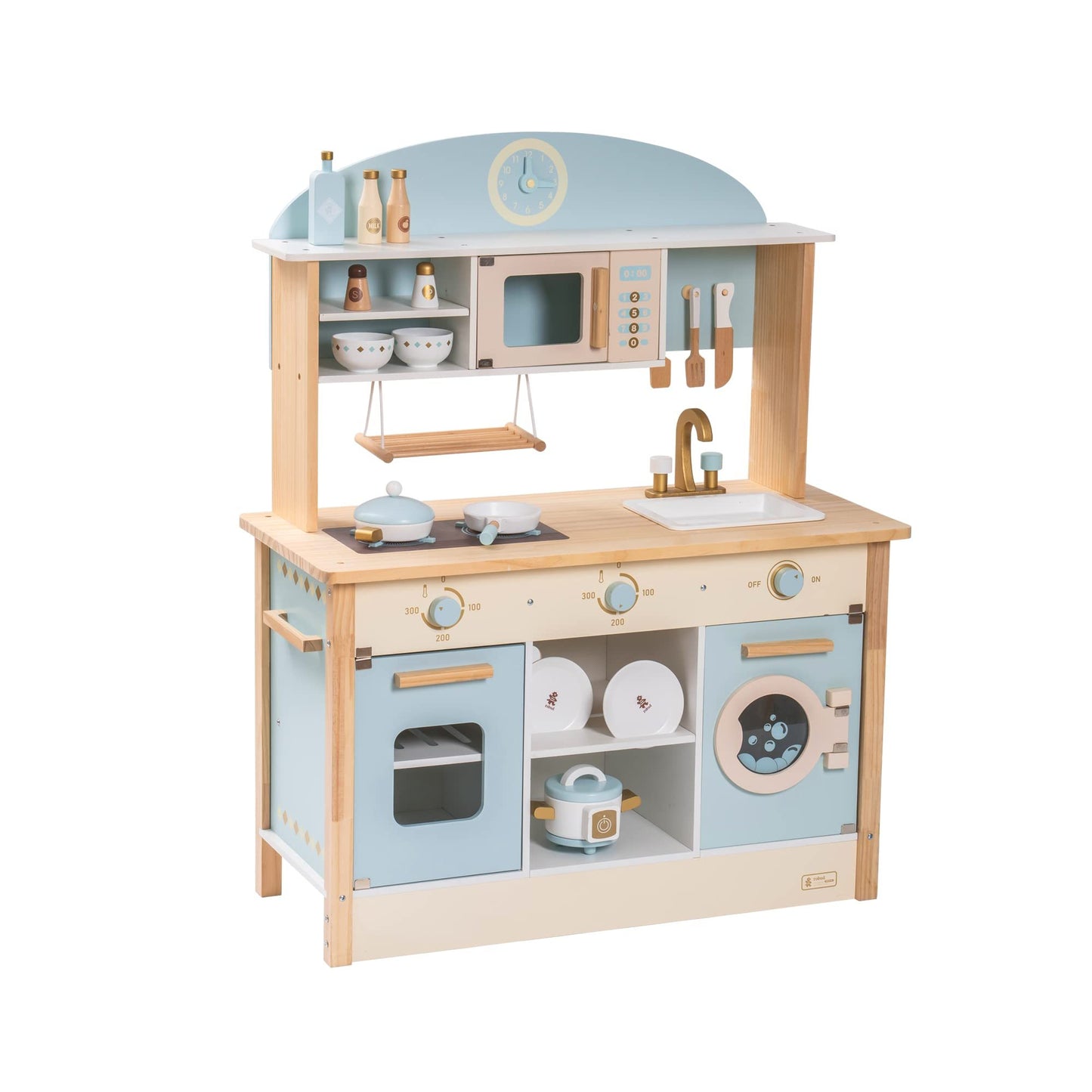 Premium Pretend Play Cooking Kitchen DIY Set for Kids