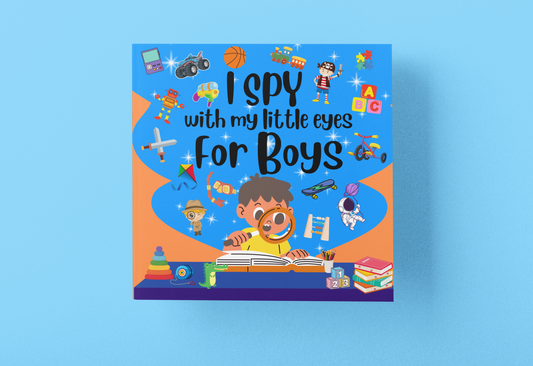 I Spy for Boys With My Little Eyes: A Fun Guessing Picture Puzzle Book