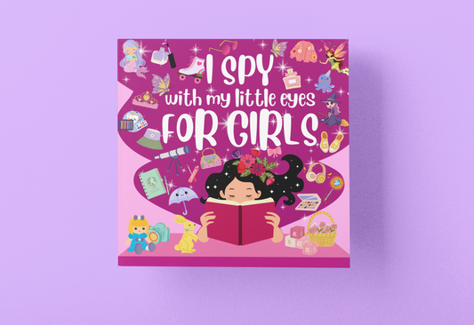 I Spy for Girls With My Little Eyes: A Fun Guessing Picture Puzzle Book