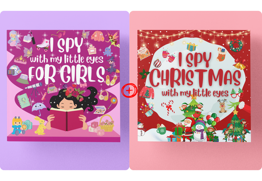 Flash Bundle Sale! I Spy For Girls | I Spy Christmas With My Little Eyes