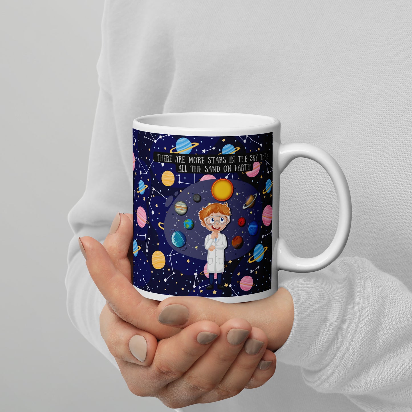 Space-Themed Kids' Coffee Mugs | Educational Mugs | Gifts For Kids | STEMspiration Mugs